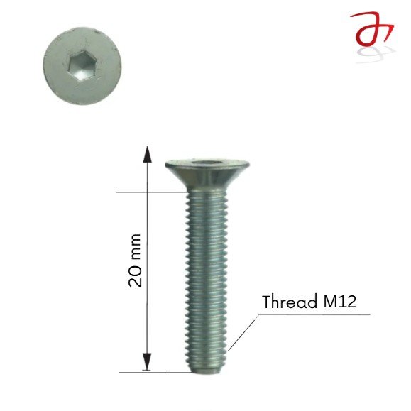 Allen Head Screw M12 X 20
