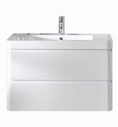 AURORA 800  WALL HUNG UNIT ONLY GLOSS WHITE