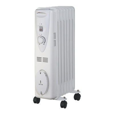 Sirocco 7 Fin Oil Filled Radiator - 1.5kW