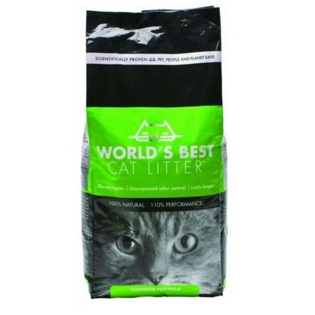 World's Best Cat Litter Original 6.35kg / 14lbs Percy & Pickles