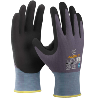 UCI Adept NFT Palm Coated Grey Gloves