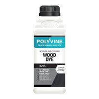 Polyvine Wood Dye Black 500ml