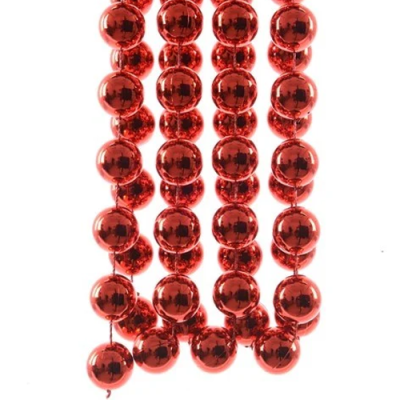 Bead Garland Red XXL 20mm x 270cm