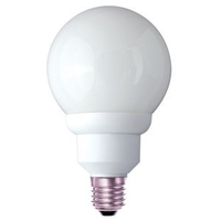 CFL GLOBE 90MM   240V 15WATT ES/E27 WARM WHITE 850LM
