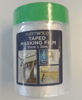 Pre Taped Masking Film