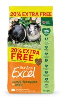 Excel Guinea Pig Original Mint 1.8kg - 20% EXTRA FREE