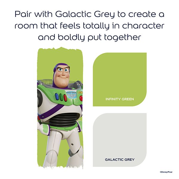 Dulux Easycare Toy Story Colour Combination
