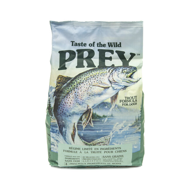 taste of wild prey trout