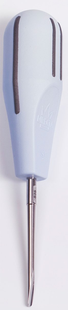 Directa Luxator Short Periotome - Straight 3mm - DMI Dental Supplies Ireland - Next Day Delivery