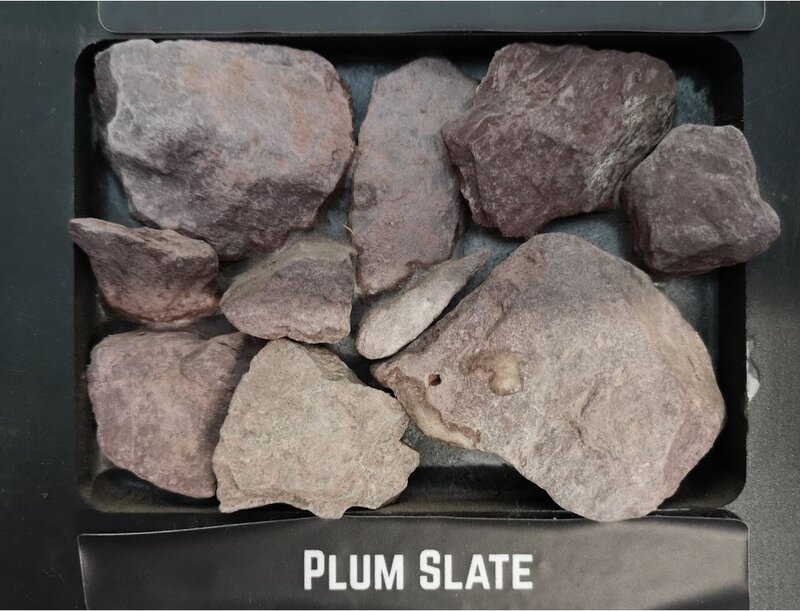 Plum Slate Decorative Stone 40mm Tonne Bag (To Order) Goodwins