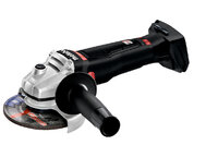 Metabo WB18LTX BL 125 Q SE Brushless Angle Grinder & MetaBox Black