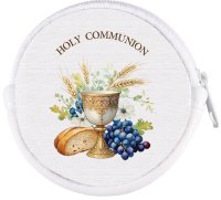 Rosary Purse/Zip/Communion Symbolic  (C64438)