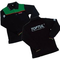 Toptul QPWPOLOGBXL Winter Polo Shirt Green/Black XL