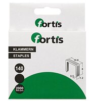 Fortis 10mm Heavy Duty Staples Box of 2000 Type 140