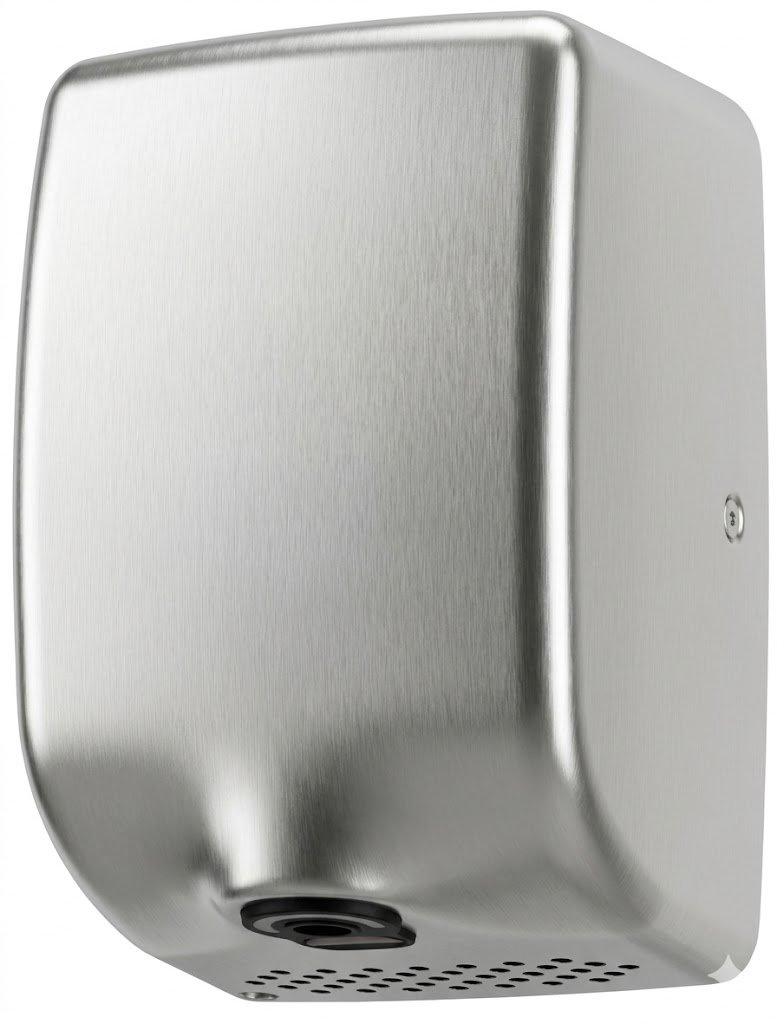 Sunbeam Satin Chrome Automatic Slim Hand Dryer 1000W