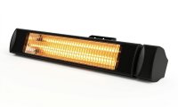 Eldorado Black IPX5 IR Wall Mounded Heater