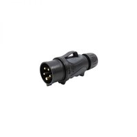 PCE 16A 415V 3P+N+E Black Plug (0153-6x)