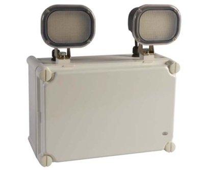 CROMPTON CROMPTON KRIOS 3HR EMERGENCY IP65 TWIN SPOT | 13995