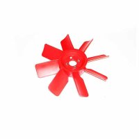 8 BLADE FAN RED