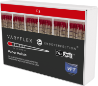 DiaDent Matching Gutta Percha For VaryFlex VFT Taper Variable Taper Rotary File System | DiaDent Dia-Pro T Gutta Percha