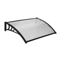 Door Canopy Black - 120cmx80cm