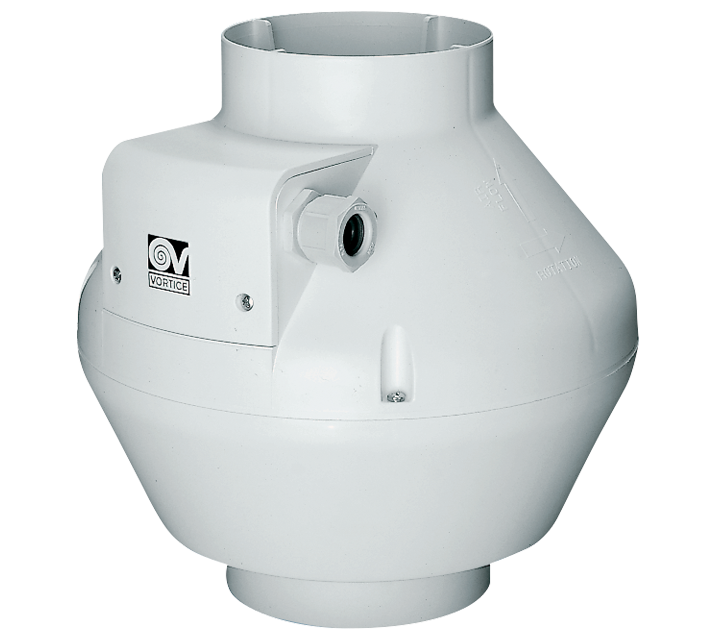 ATC Vortice 4" Dual Speed In-Line Fan CA100VO 16008