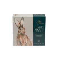Meg Hawkins Hare carton of assorted fudge - 12x170g