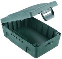 BG MASTERPLUG LARGE WEATHERPROOF CONNECTION BOX GREEN IP54
