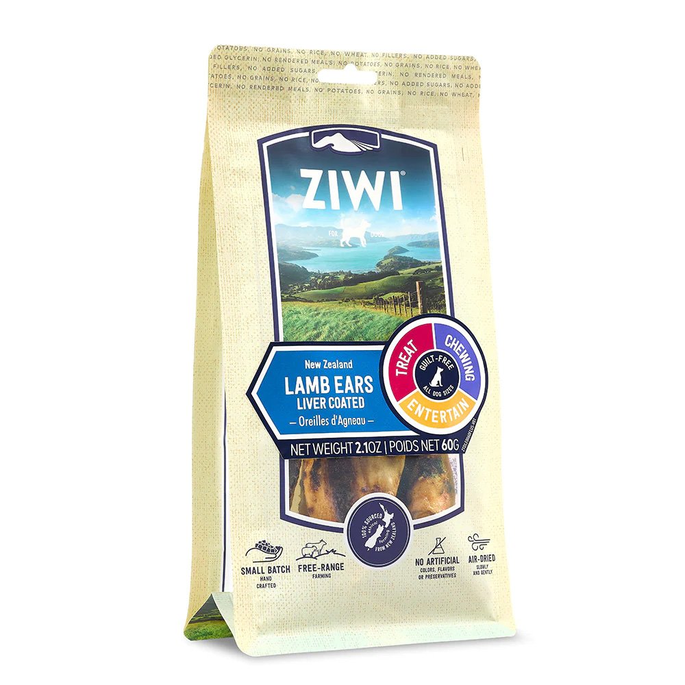 Ziwipeak Dog Lambs Ears Treats 60gm