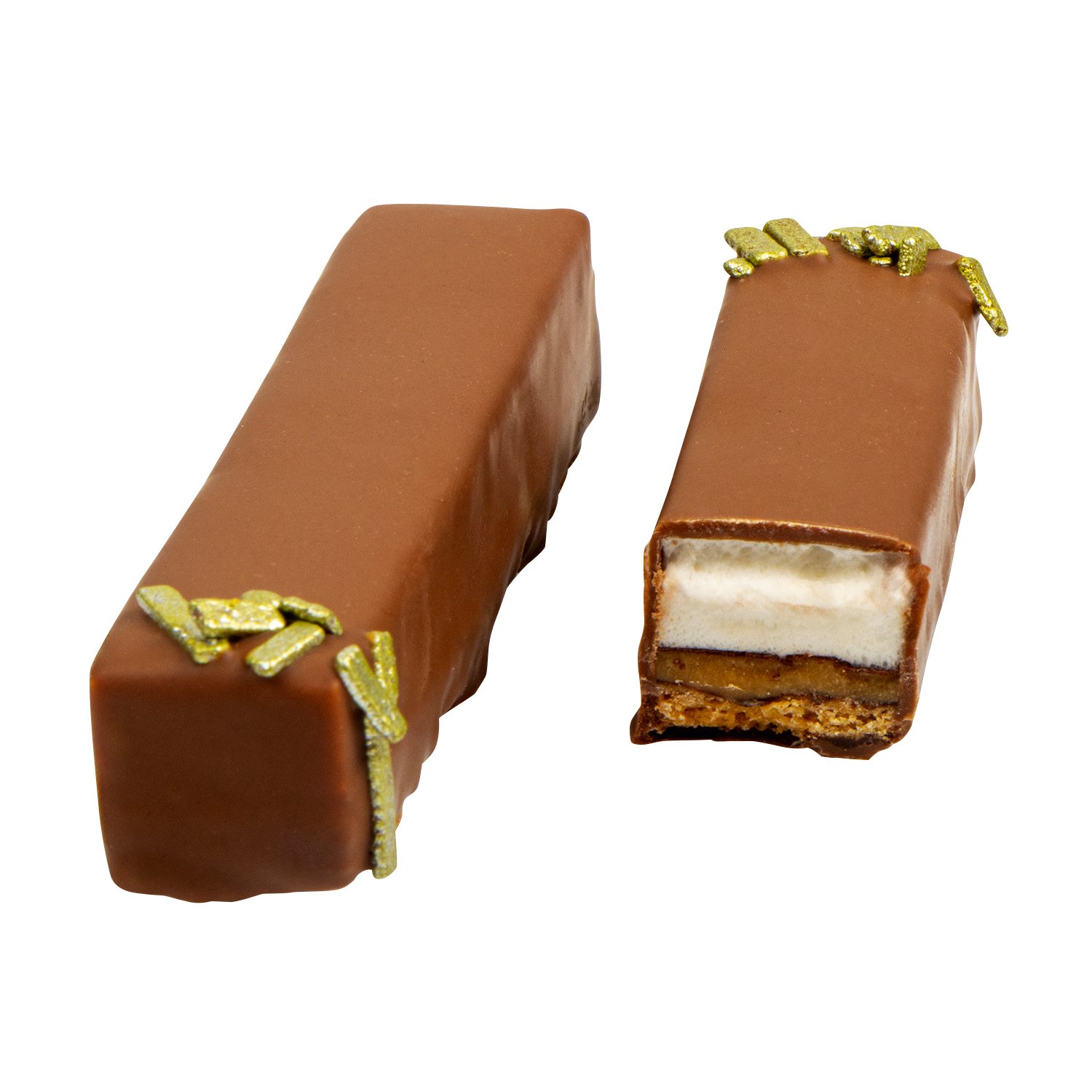 Mallows - Mallow Cookie Batons - caramel covered in milk chocolate 42g x 24pcs