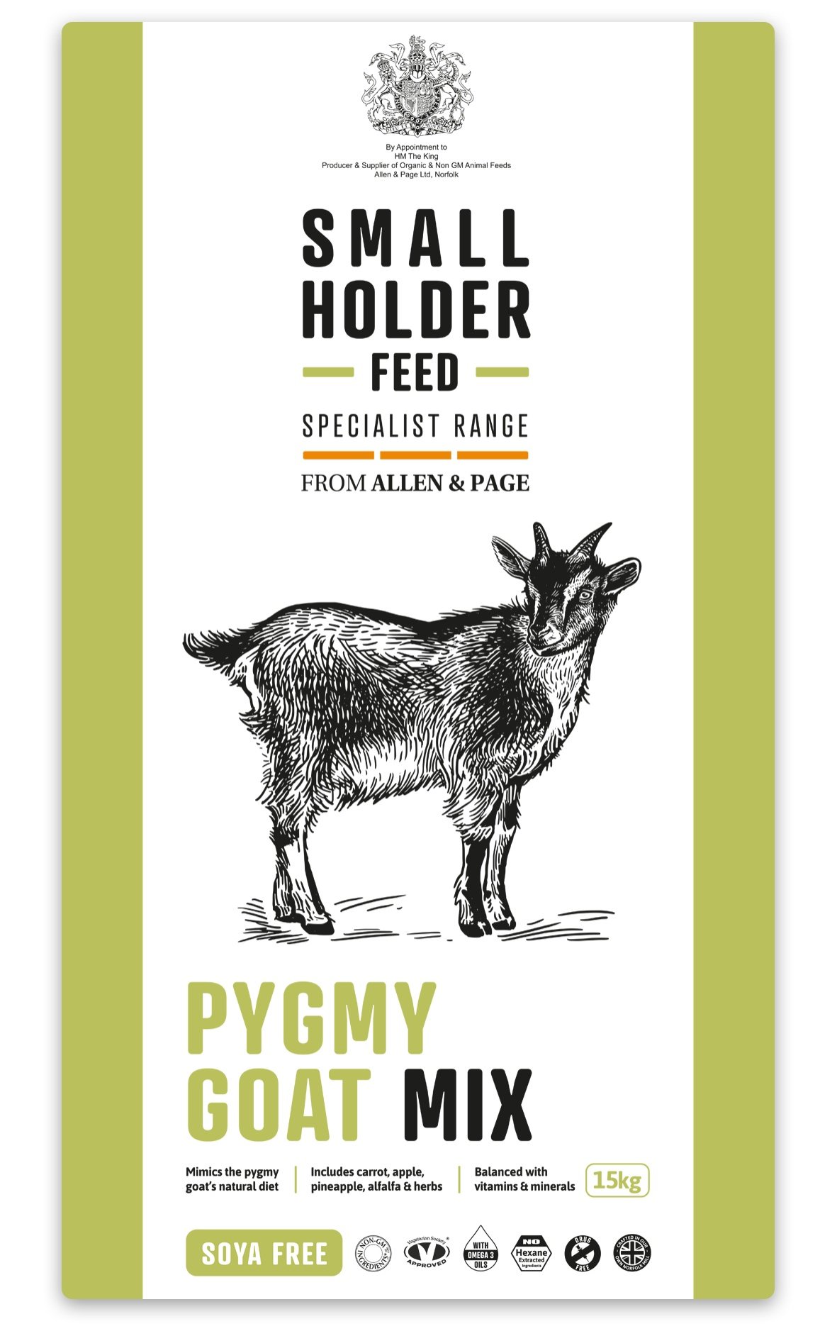 Allen & Page Pygmy Goat Mix 15kg