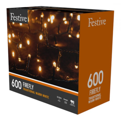 Firefly 600 Lights - Warm White