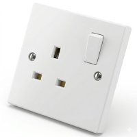 lincoln switched socket 13amp 