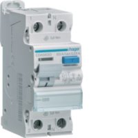 Hager 63A 2P 10kA 30mA Type A RCD CDA563D