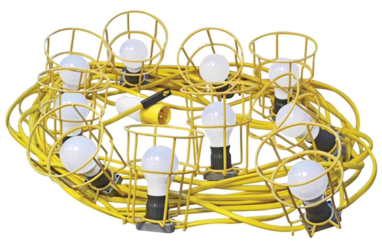 Tezla T8215KIT/LED 110V ES Festoon Kit 3M Spacing 100M