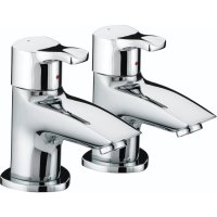 Bristan Capri Bath Pillar Taps CAP 3/4 C