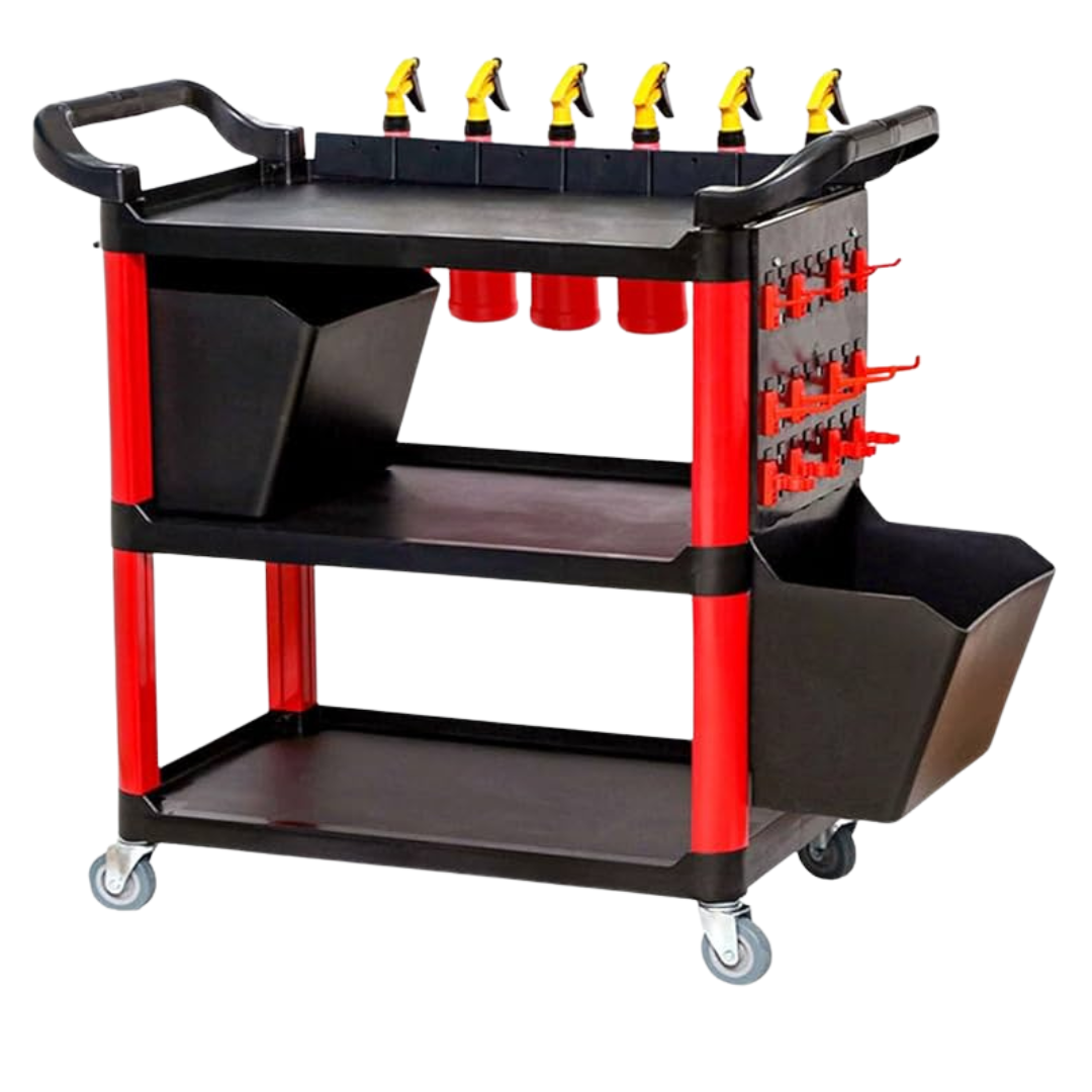 Mobile Detail Parts Cart