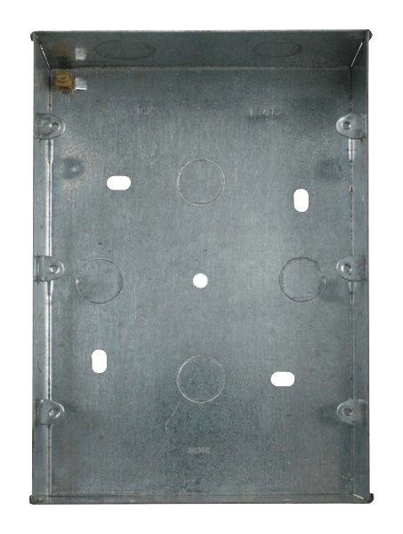 Click Deco 3 Row 47mm 9G/12G Flush Metal Box WA518