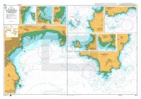 ADMIRALTY Chart - 2345 Plans in South West Cornwall