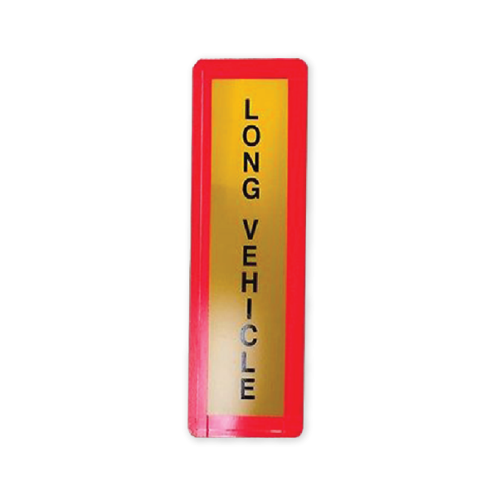 'Long Vehicle' Marker Board (Vertical)