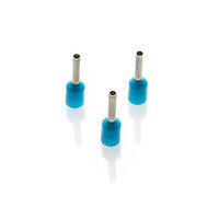 Blue Pre-Insulated Bootlace Ferrule 0.75mm2 (Pack 1000) | CEF7508F