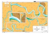 ADMIRALTY Chart - 162 Batang Rajang, Tanjung Delima to Sibu