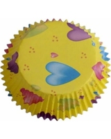 BC725 HAPPY HEART SPRING BAKING CUPS STD