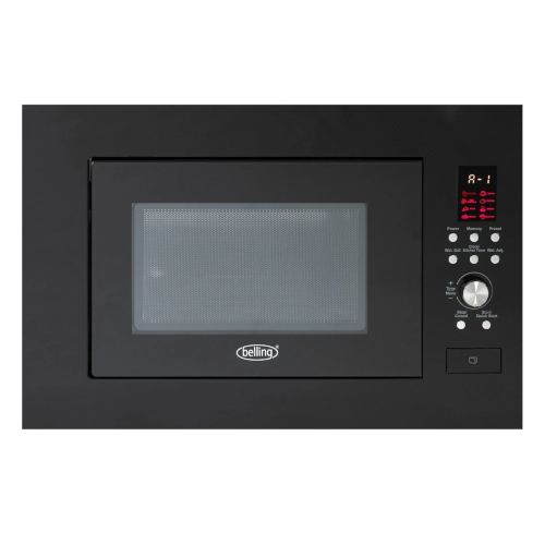 Buy Belling 23L Integrated Microwave Black online Tadhg O'Connor Ltd.