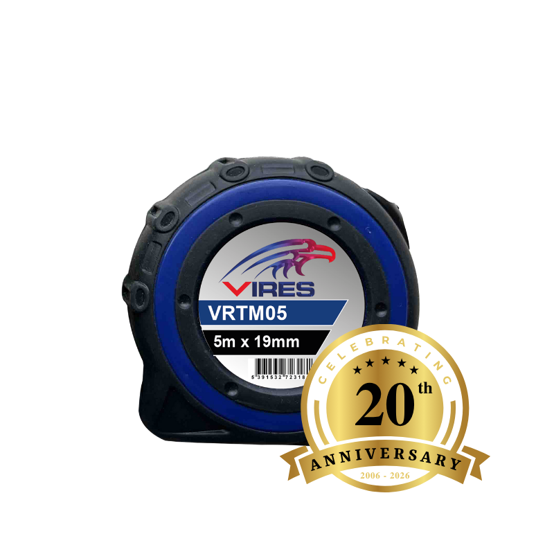 Vires VRTM45 Professional Tape Measure 5.0m x 19mm