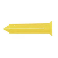 YELLOW NAIL CLIP PLUG (BOX 100)