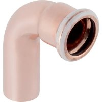 Geberit Mapress 15mm 90 Degree Copper Bend with Plain End 60302