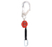 MILLER Turbolite Personal Fall Limiter 2 Metre Webbing, Scaffold Hook and Twistlock Karabiner