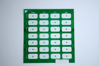 CNG02 SEALS FOR MONTHLY CLEAR PACK GREEN (pk 50)