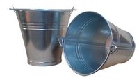 Large Galvanised Bucket 12ltr